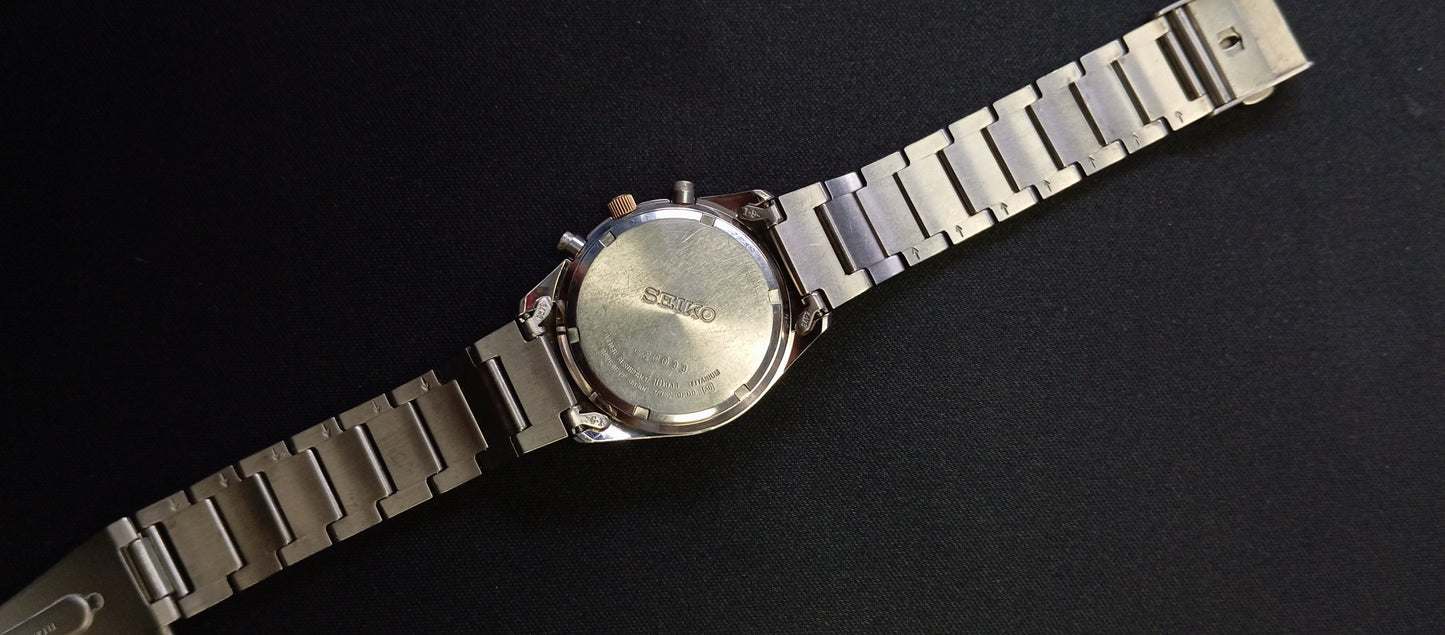 Rare 1990 Seiko quartz chronograph titanium