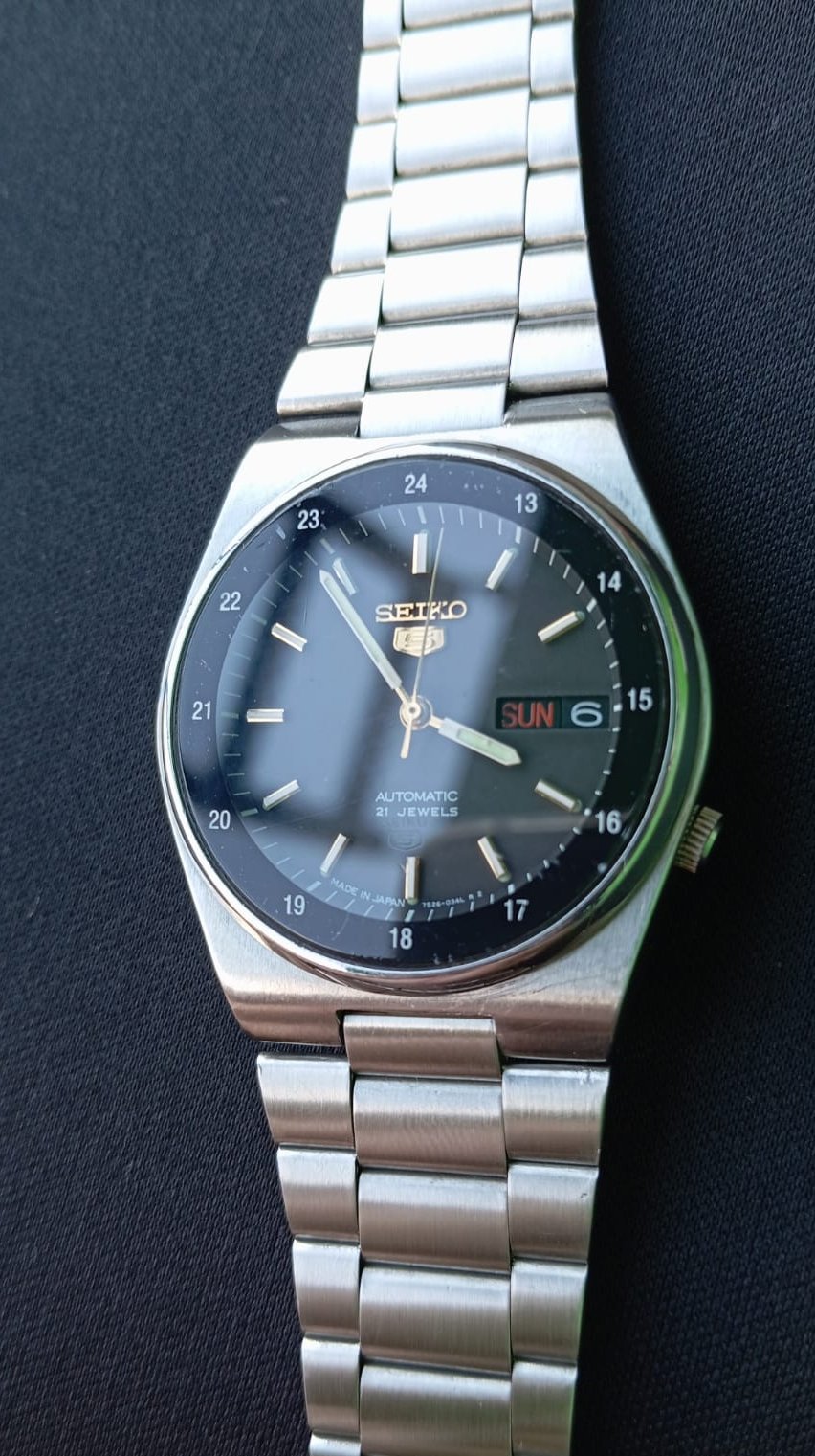 2011 Seiko 5 Railway 12/24