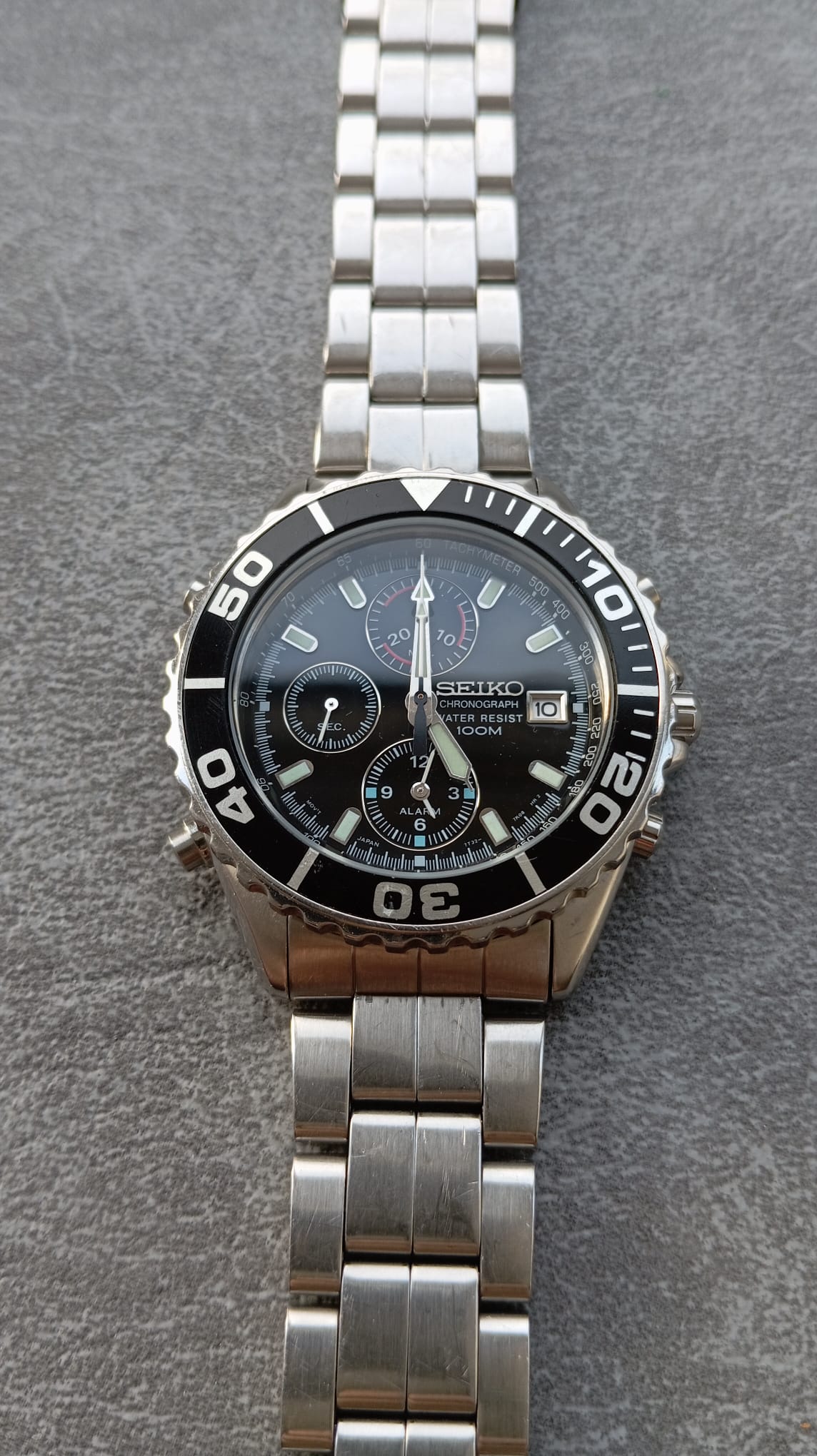 Rare Seiko chronograph quartz 1999