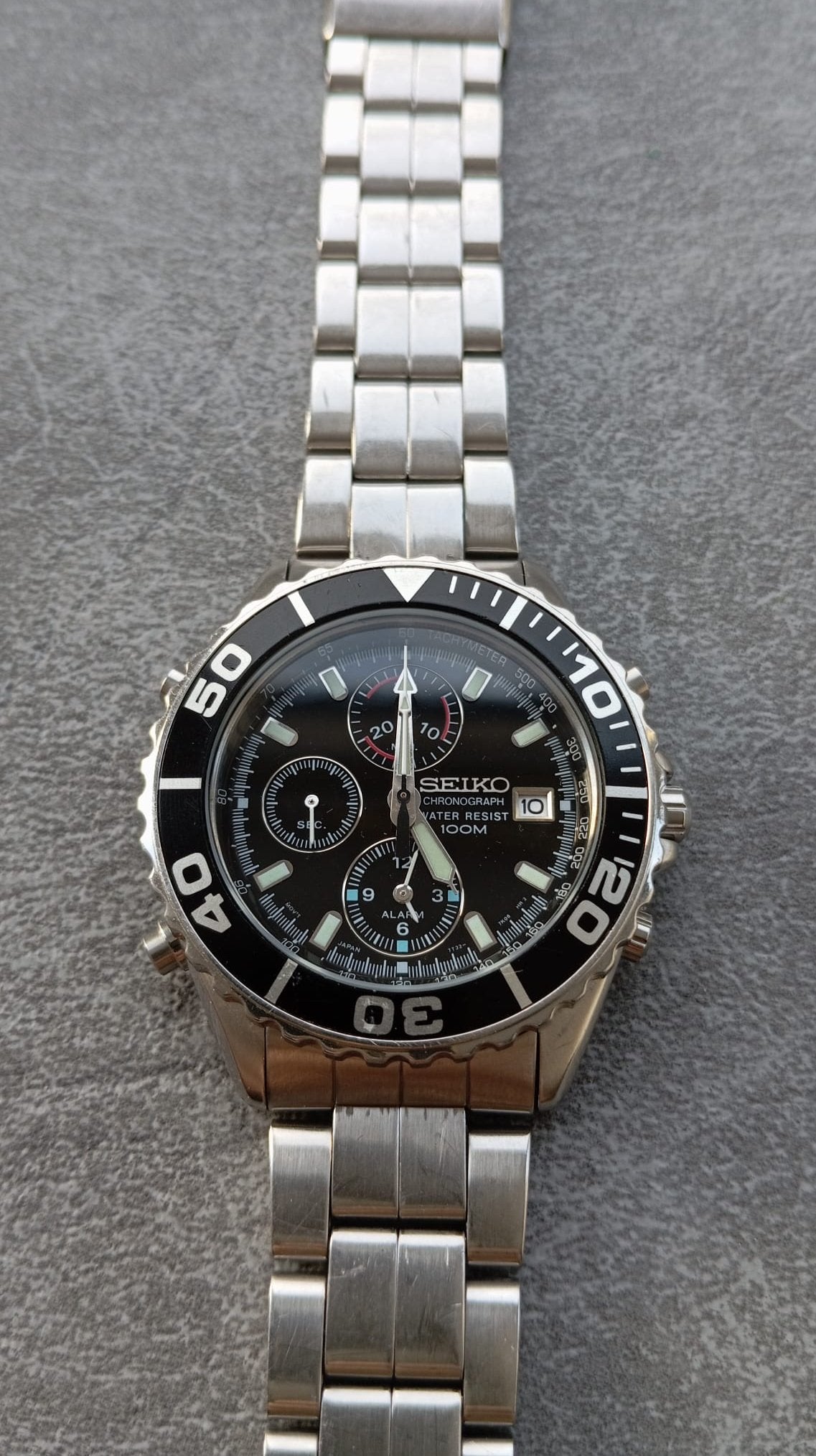 Rare Seiko chronograph quartz 1999