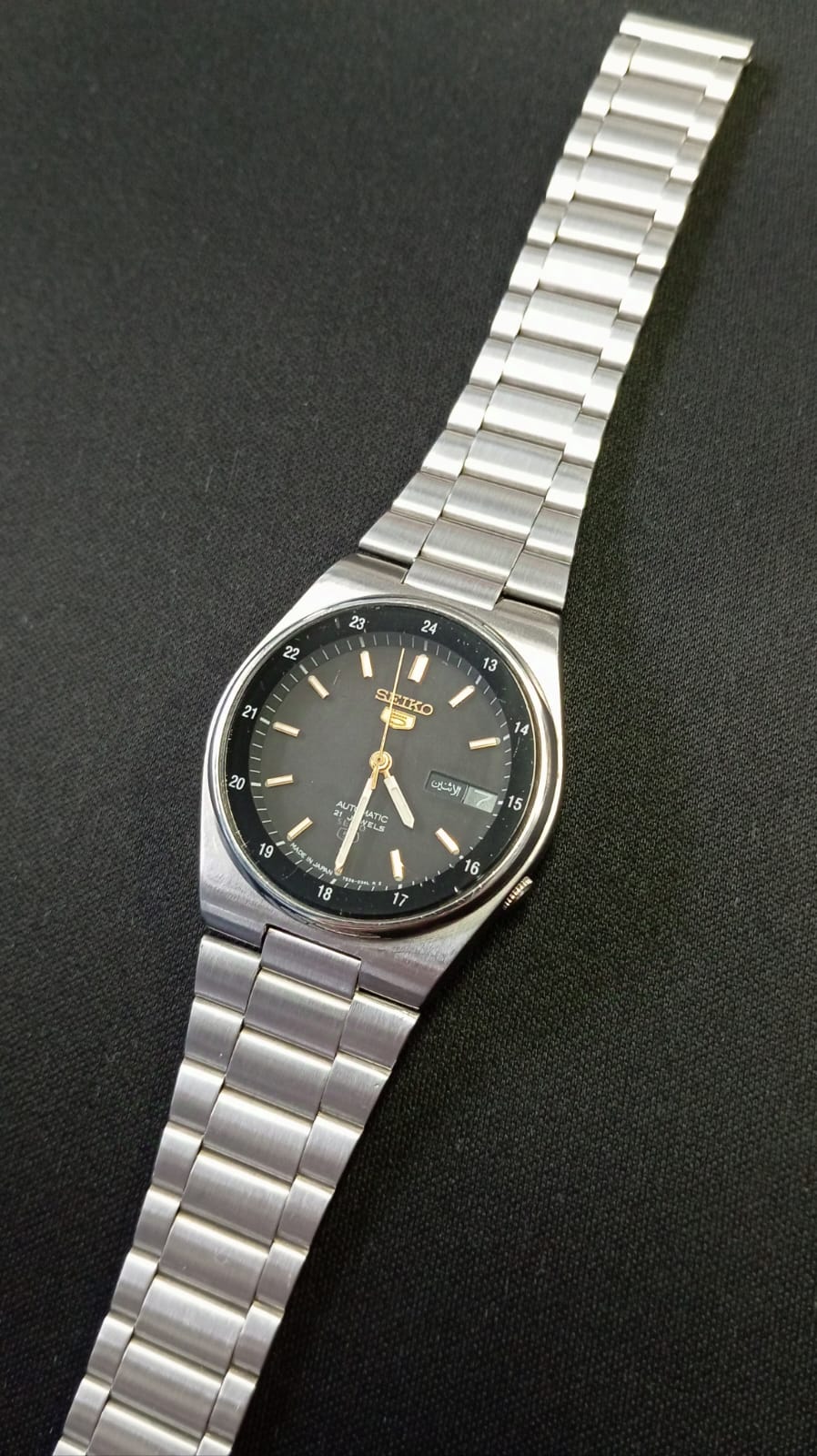 2011 Seiko 5 Railway 12/24